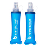 2pcs 250ml Soft Flask Botella Para Correr Silicone Plegable