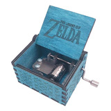 The Legend Of Zelda Music Box Hand Crank Musical Box Carved 