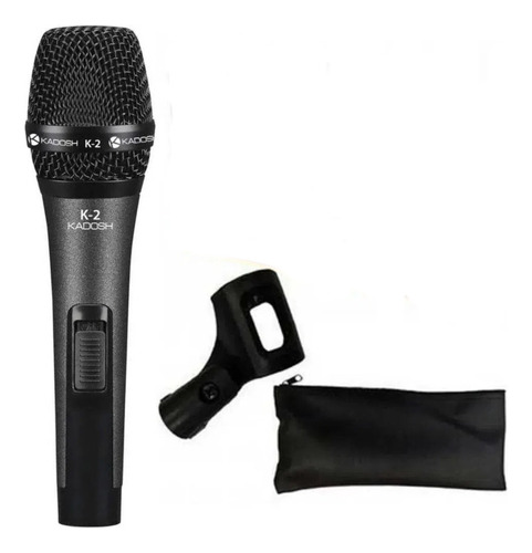 Microfone Kadosh K 2 Com Chave Liga/desliga