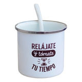 Mate Enlozado Diseño Frase2