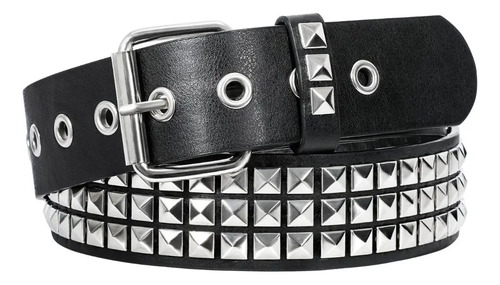 Cinturón Hombre Punk Vintage Western Cowboy Tachuelas Moda | Meses sin interés