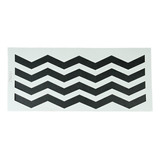 Stencil Para Decoração Zigzag Chevron