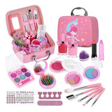 Kit De Maquillaje Infantil For Niñas Cosméticos Lavables21