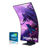 Monitor Gamer Samsung Odyssey Ark 55  4k, Tela Curva, 165hz