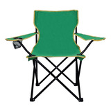 Silla Director Plegable Con Bolso Para Niños Verde Camping