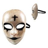 Mascara La Purga Cruz God Disfraz Purge Halloween Anarquia
