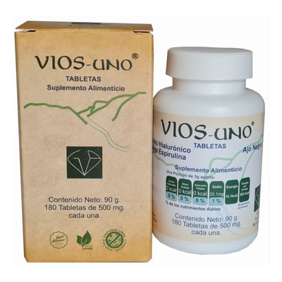Alga Spirulina Máxima Orgánica, Vios-uno Spirulina, Ajo Negro, Msm, Vios Uno | Meses sin interés