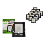 Reflector Led Luminaria 20w/200w Uso Exterior Ip65 15 Piezas