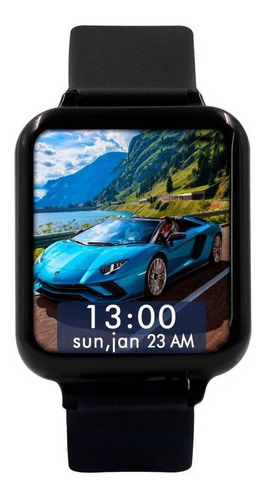 Smartwatch Haiz B57 1.3  Caixa  Preta, Pulseira  Preta