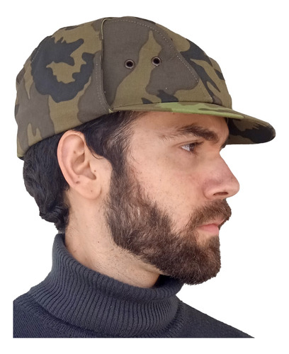 Gorra Militar Camuflada Vz95 Del Ejército Checo Grado 2