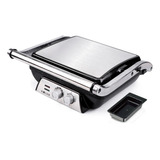 Parrillera Eléctrica Haeger Plancha Asado Sándwich Grill