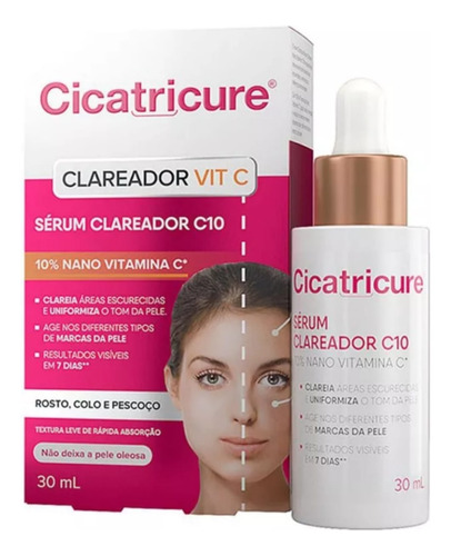 Serum Clareador Facial Cicatricure - Vit C 30ml