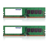 Patriot 8gb Ddr4 2400 Mhz Udimm Memory Kit (2 X 4gb)