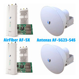 Airfiber Af-5x + Antenas Af-5g23-s45