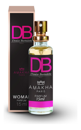 Perfume Db Feminino - Amakha Paris 15 Ml Excelente P/ Bolso