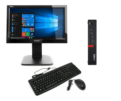 Cpu + Monitor Lenovo M710q Mini Core I5 7500 8gb 240ssd