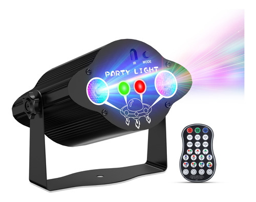 Dj Proyector De Luces Láser Estroboscopicas Rgb+uv Para