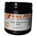 Ácido Salicilico Puro Por 100 Gr - Salttech