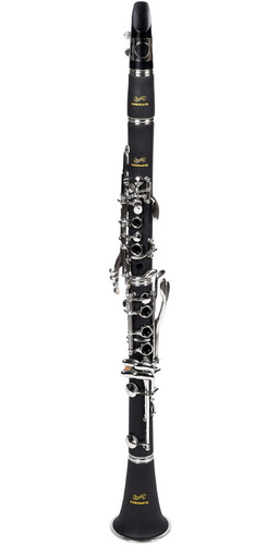 Clarinete Dominante 17 Chaves Niqueladas Afinação Sib Estojo