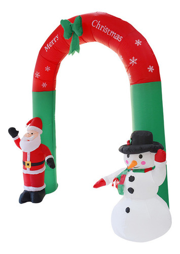 Accesorios Navideños Para Niños Arco Navideño Inflable 2,4 M