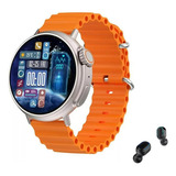 Smartwatch Redondo Masculino Tela Grande Touch Lançamento