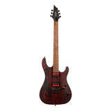 Guitarra Cort Kx300 Capitação Ativa Emg Etched Black Red