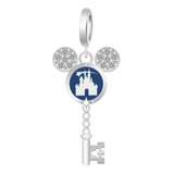 Charm Llave Mickey Mouse Pandora Con Caja Moments