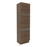 Paneleiro Madesa Glamy 60 Cm 3 Portas - Rustic