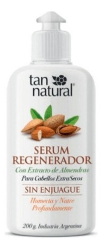 Serum Regenerador Con Almendras Sin Tacc X200g - Tan Natural