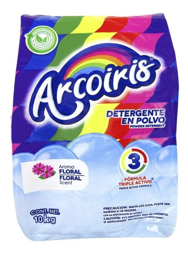 Detergente En Polvo Arcoiris 10kg
