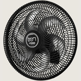 Ventilador De Parede Tron Oscilante Premium 50cm 140w Preto 6 Pás Polipropileno 127v