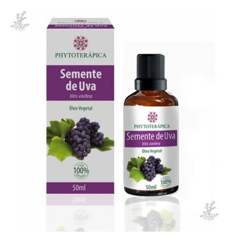 Óleo Vegetal Semente De Uva Phytoterapica 50ml