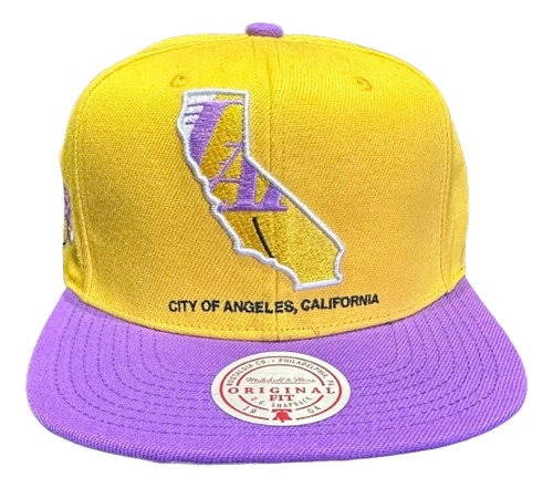 Gorro Mitchell & Ness Los Angeles Lakers Nba Tem Hwc 