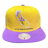 Gorro Mitchell & Ness Los Angeles Lakers Nba Tem Hwc 