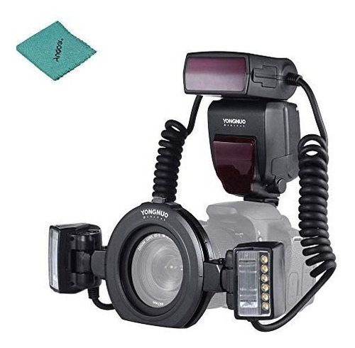 Kit De Fotografía Yongnuo 2 Flash Y 4 Adaptadores -negro