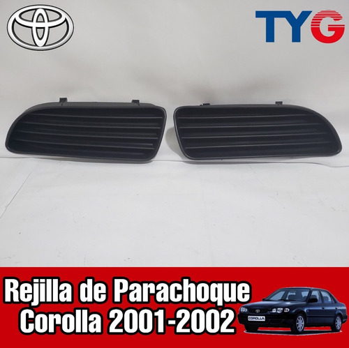 Rejilla De Parachoque Corolla 2001-2002 Foto 2