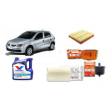 Kit De 4 Filtros Fram  Vw Gol Msi Trend Suran  Valvo 10w40x4