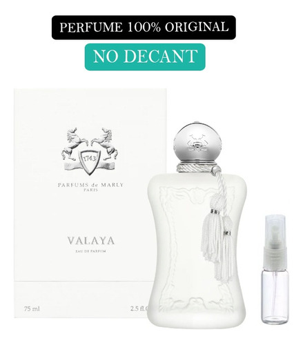 Valaya De Marly 100% Original 30ml No Decant + Brinde !