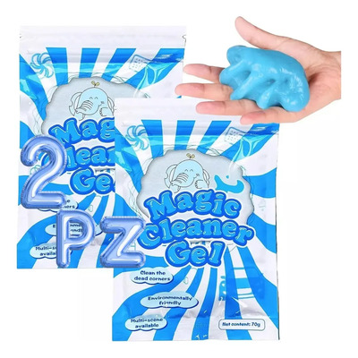 Kit 2pz Gel Limpiador Carros Celular Teclado Slime Colores F | MercadoLibre