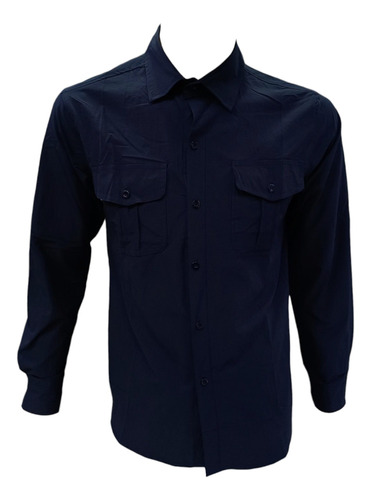 Camisa Hombre Outdoor Con Protecion Uv Trekking Ripstop