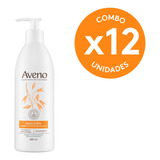 Pack X12 Aveno Emulsion De Avena Natural 400 Ml