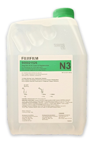 Dosis Quimico Fijador Fujifilm Neg 3 Fix C-41ra