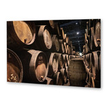 Cuadro 30x45cm Barril Madera Vino Bodega Cerveza Vaso P5