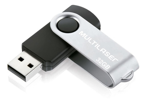 Kit 20 Pen Drives 32 Gb Twist Usb 2.0 Multilaser - Pd589