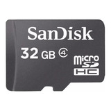 Memoria Flash Sandisk 32gb Microsdhc Clase 4 Adaptador /v /v