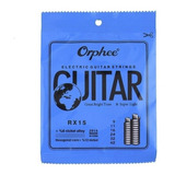 Encordado Orphee R15 Nickel Para Guitarra Elect 09-42+envio