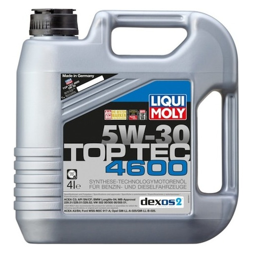 Liqui Moly Aceite Sintetico Top Tec 4600 5w30 4 Litros