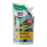 1 Litro Shampoo Limpieza Profunda Romero Manzananilla Neem 