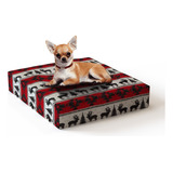 Cama De Perro De Memory Foam Chica Con Funda Lavable 