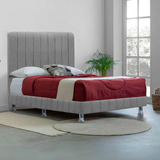 Set  Parma  Base + Cabecera Para Cama Individual 